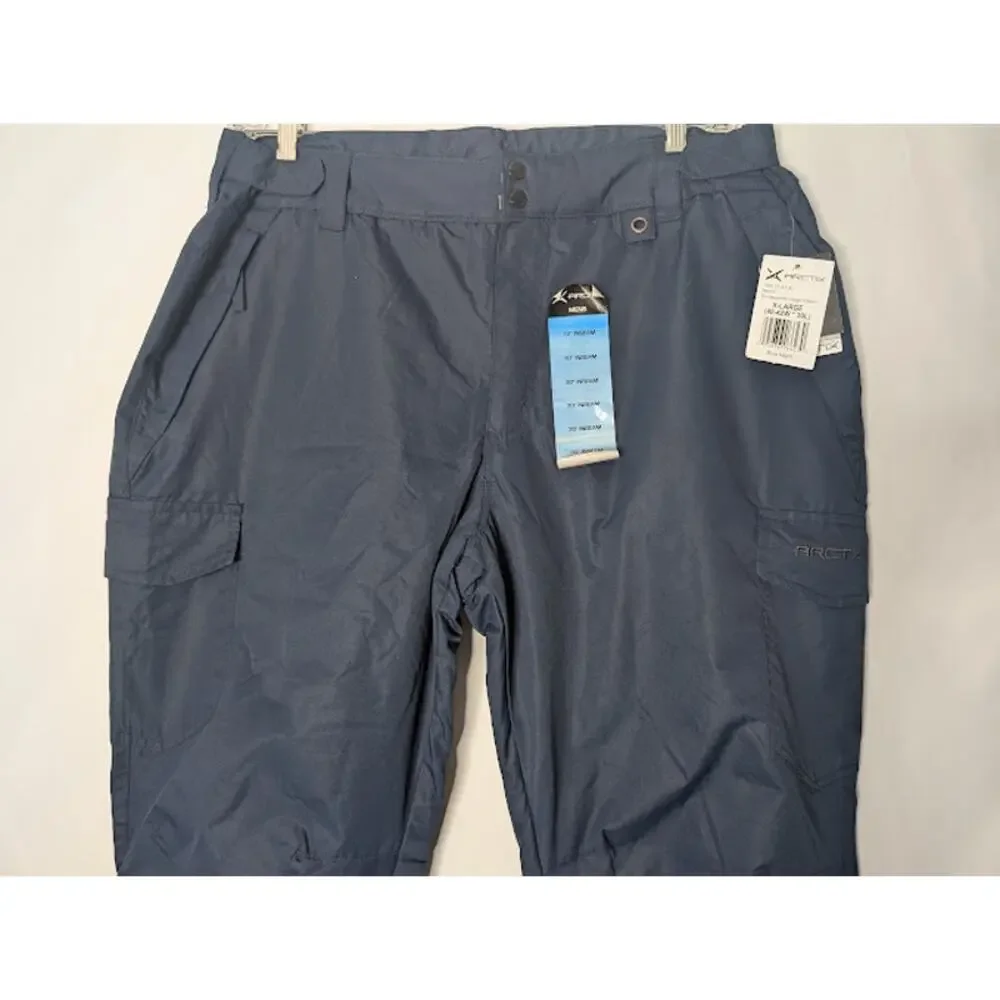 ARCTIX Mens Blue Night Snowsports Cargo Pants XL (40-42W-30L) NWT Snowboard Ski